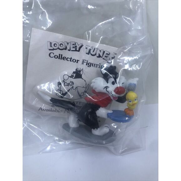 Looney Tunes Characters At Shell Gas Premium Sylvester And TweetySealed. Vintage - Picture 1 of 7
